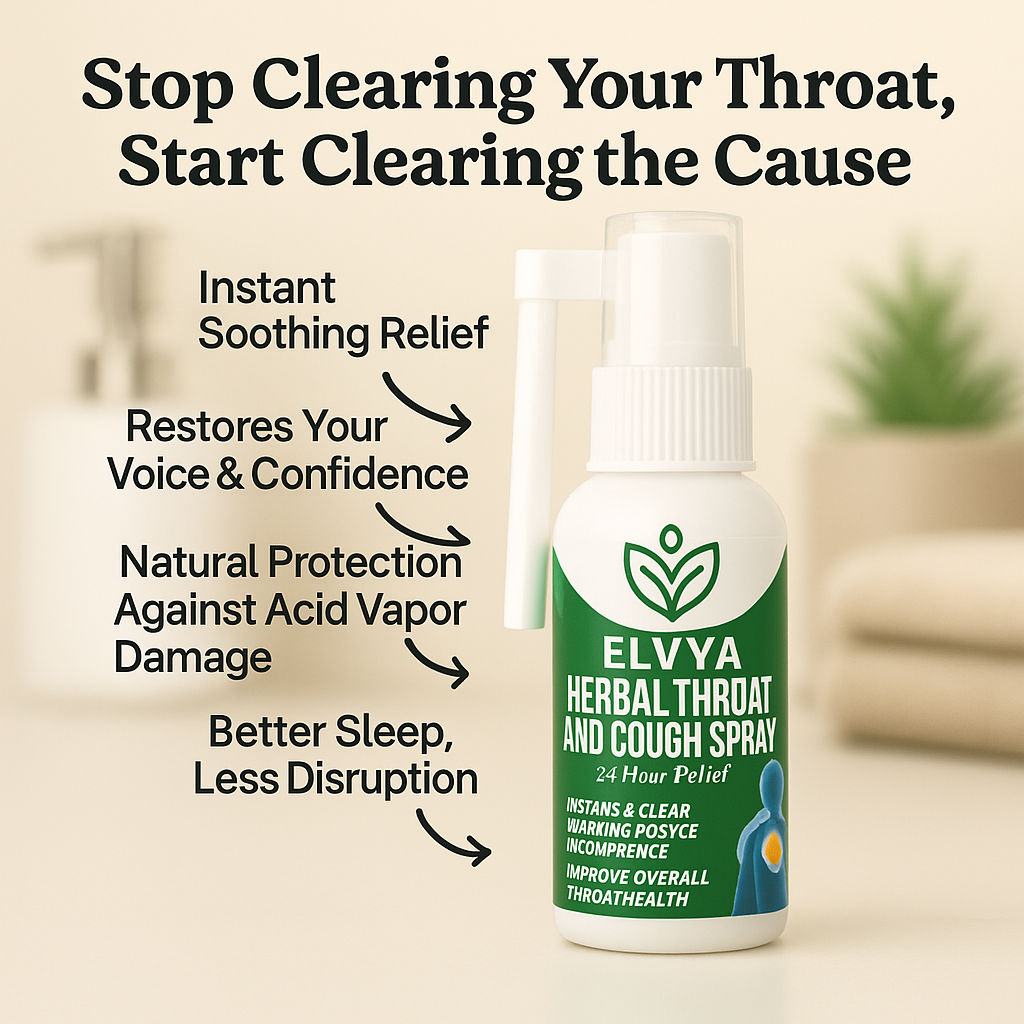 Elvya™ ThroatGuard Spray – End Chronic from Silent Reflux