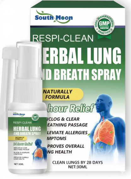 RespiClean™ Herbal Lung Spray – End Chronic Coughing