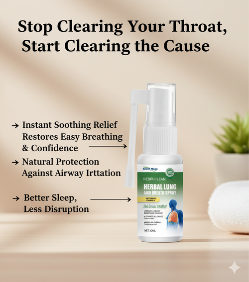 RespiClean™ Herbal Lung Spray – End Chronic Coughing